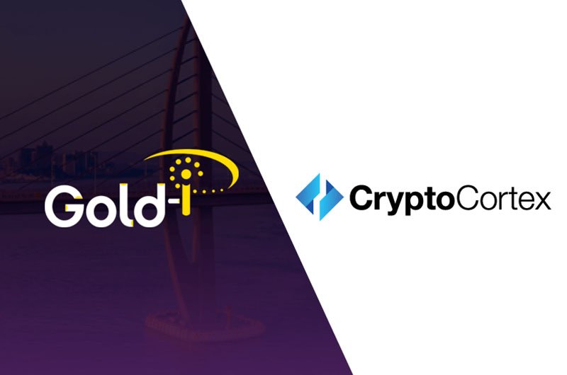 Gold-i integrates with the CryptoCortex platform