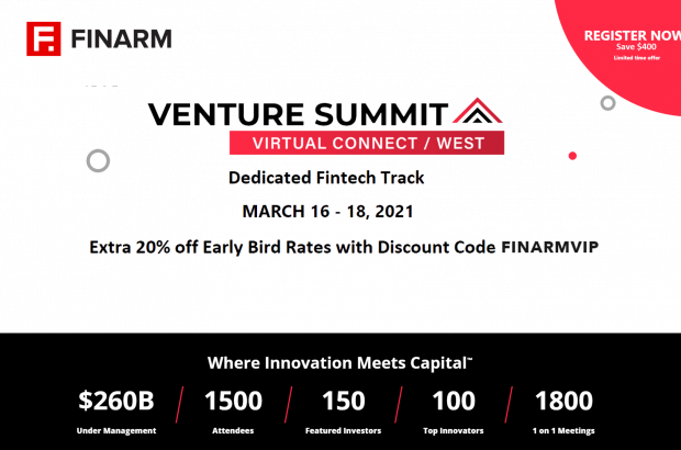 Venture Summit Virtual Connect | March 16-18, 2021