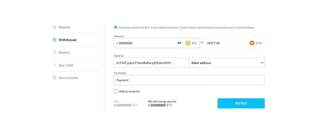 Deposit Methods